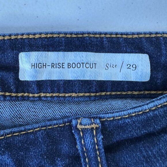 Anthropologie Pilcro and the Letterpress Jeans 29 High Rise Bootcut Button - Picture 4 of 11